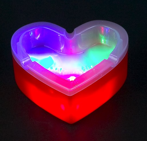 LED light ashtray